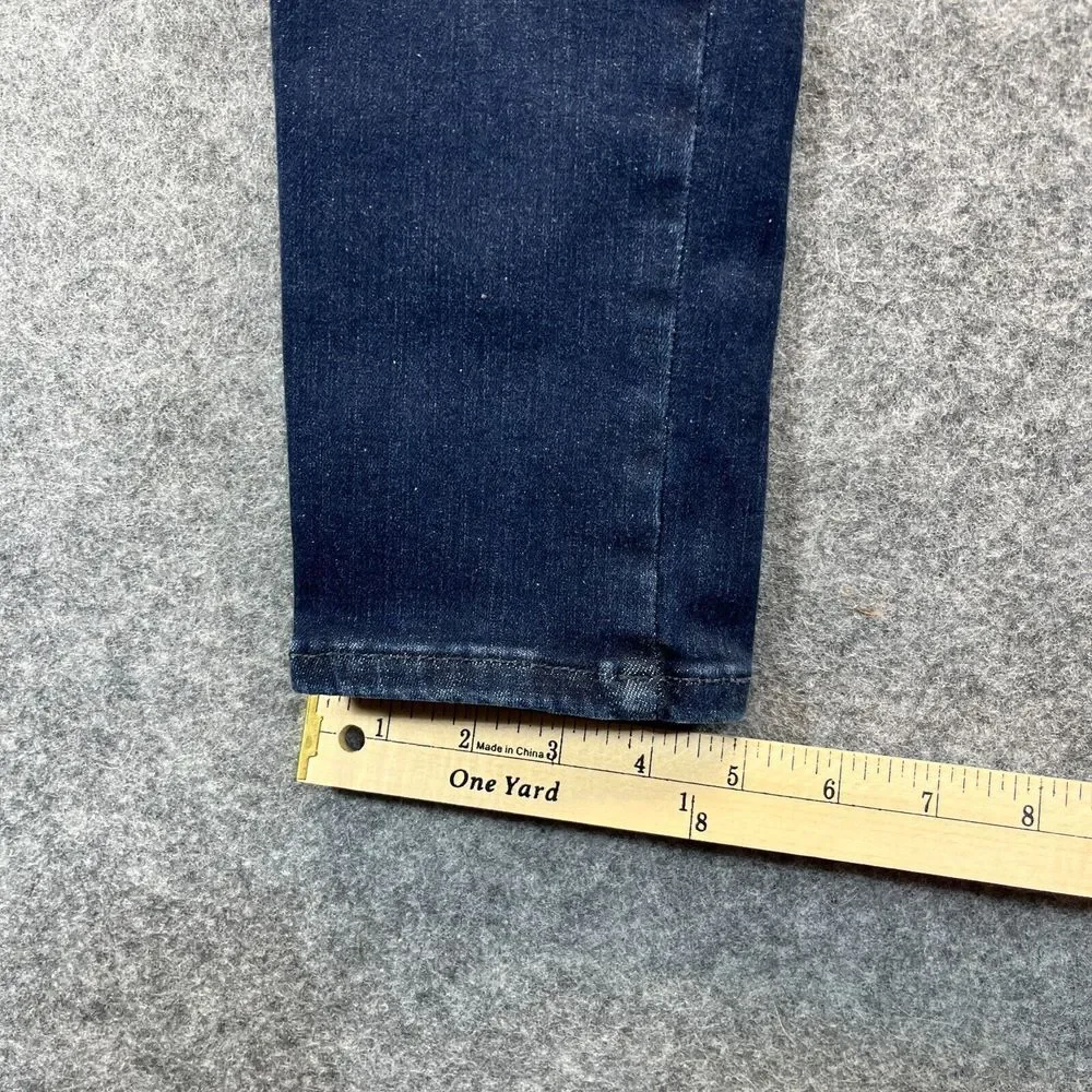 NEW Frame Jeans Women's 2 Le One Skinny Mid Rise Dark Blue Stretch Denim‎